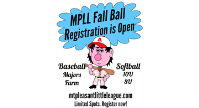 Fall Ball Registration is Open